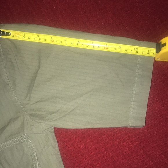 Rag and bone army green 3/4 button shirt/jacket women size XS BIN D - Picture 5 of 14